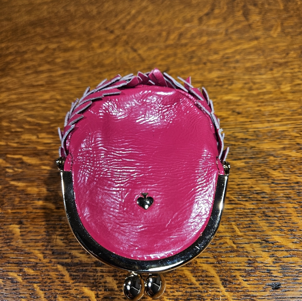 Kate Spade Hedgehog Kisslock Coin Purse - Picture 7 of 12